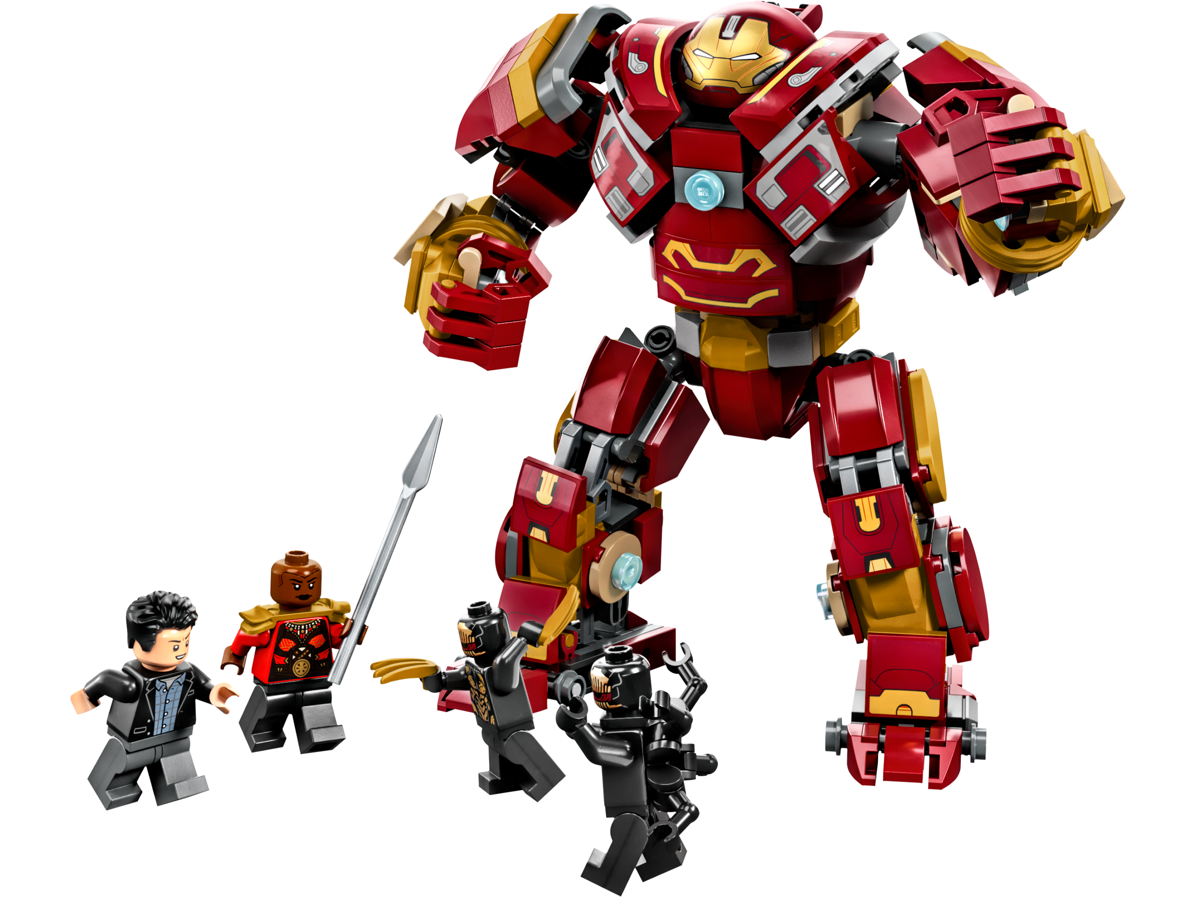 LEGO set 76247-1 The Hulkbuster: The Battle of Wakanda - Image 1