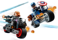 LEGO set 76260-1 Black Widow & Captain America Motorcycles - Image 3