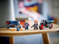 LEGO set 76260-1 Black Widow & Captain America Motorcycles - Image 7