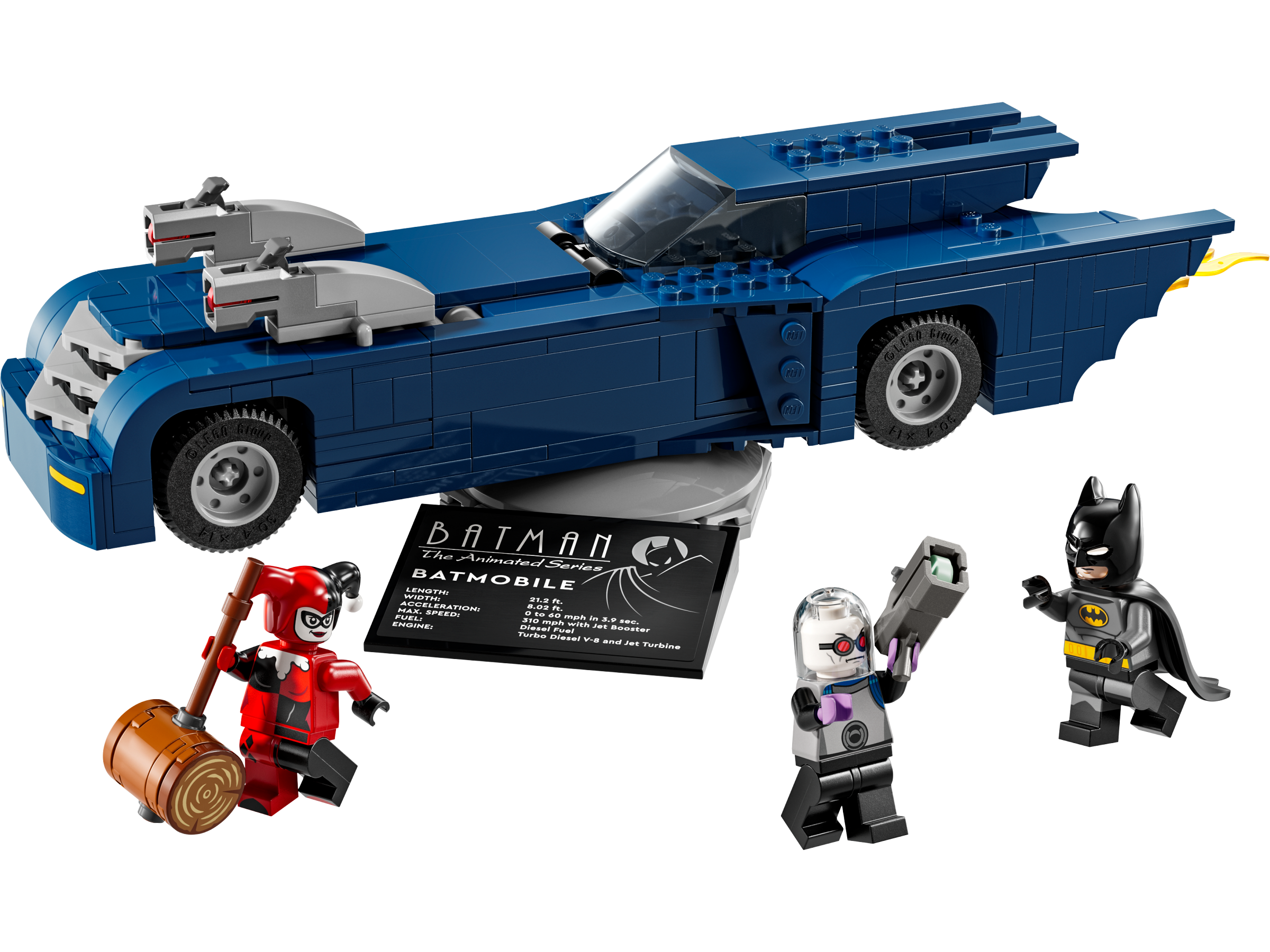 LEGO set 76274-1 Batman with the Batmobile vs Harley Quinn and Mr. Freeze - Image 1