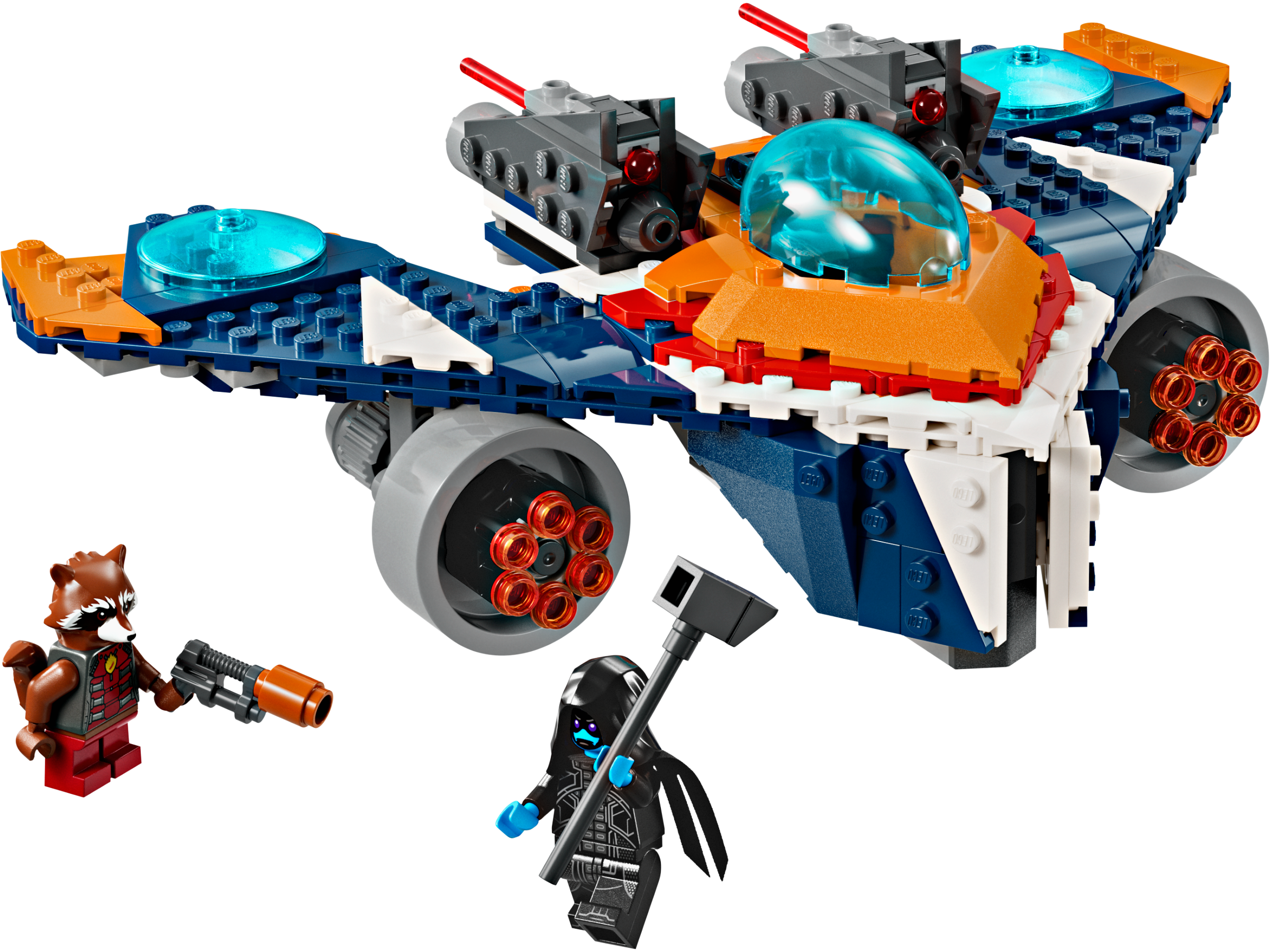LEGO set 76278-1 Rocket's Warbird vs. Ronan - Image 1