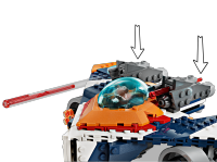 LEGO set 76278-1 Rocket's Warbird vs. Ronan - Image 6