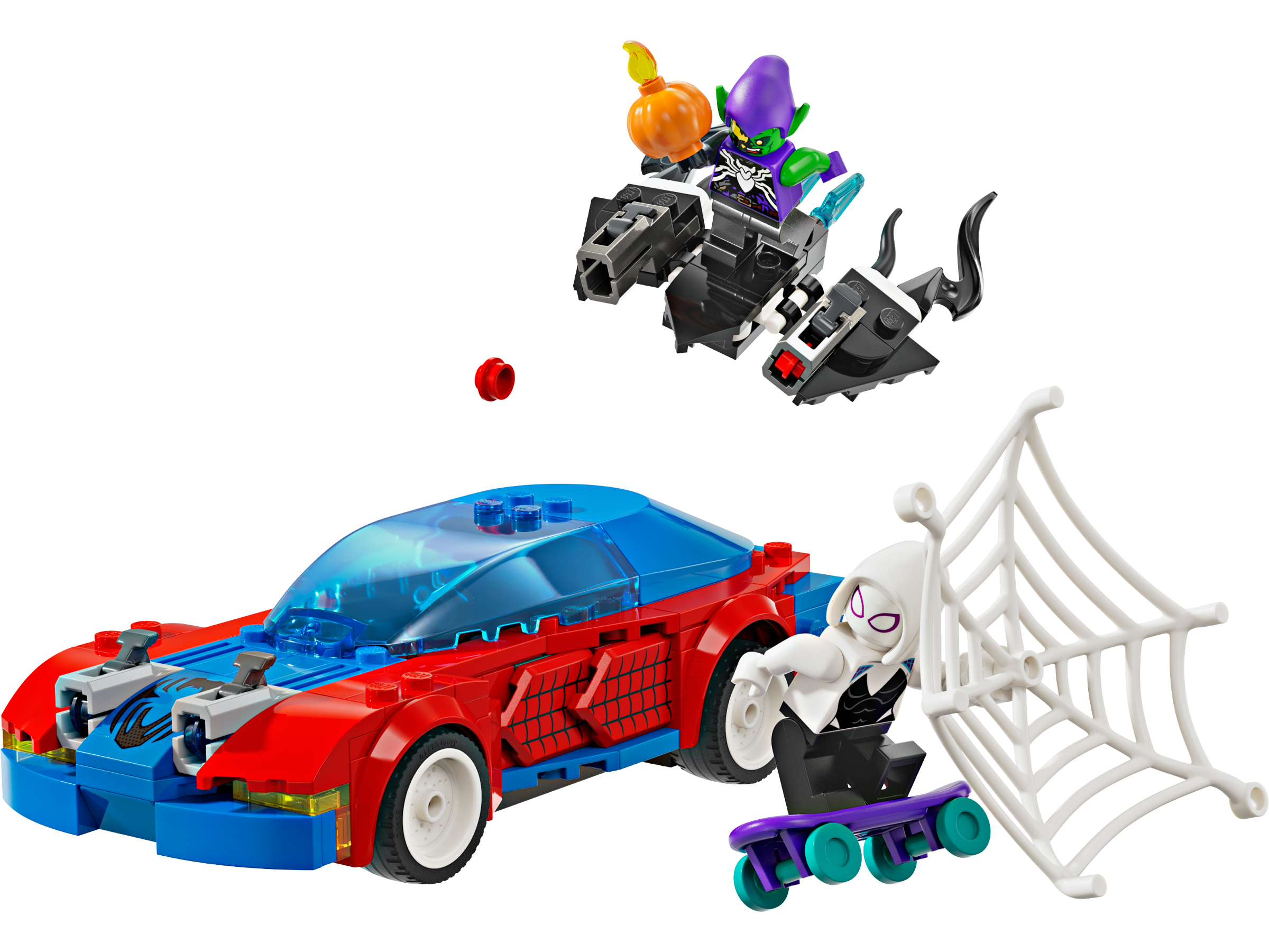 LEGO set 76279-1 Spider-Man Race Car & Venom Green Goblin - Image 1