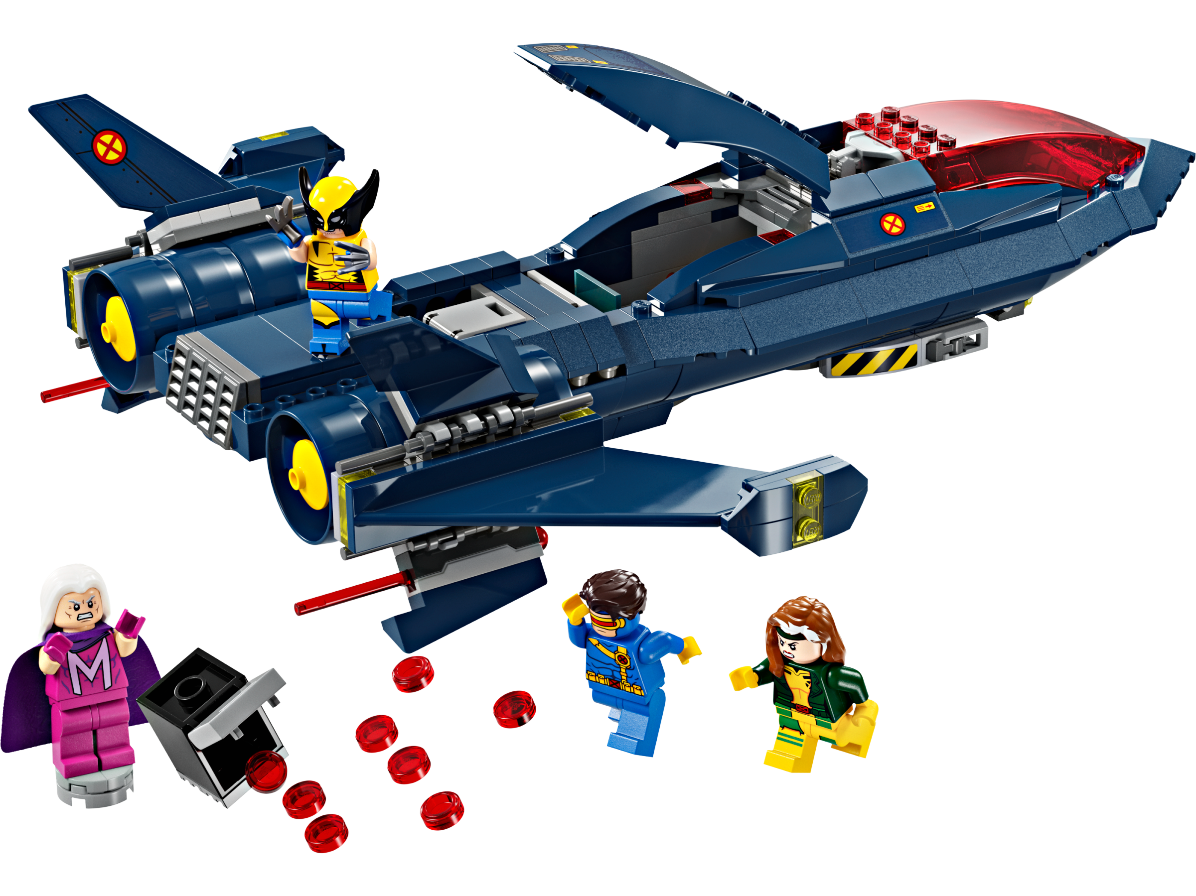 LEGO set 76281-1 X-Men X-Jet - Image 1