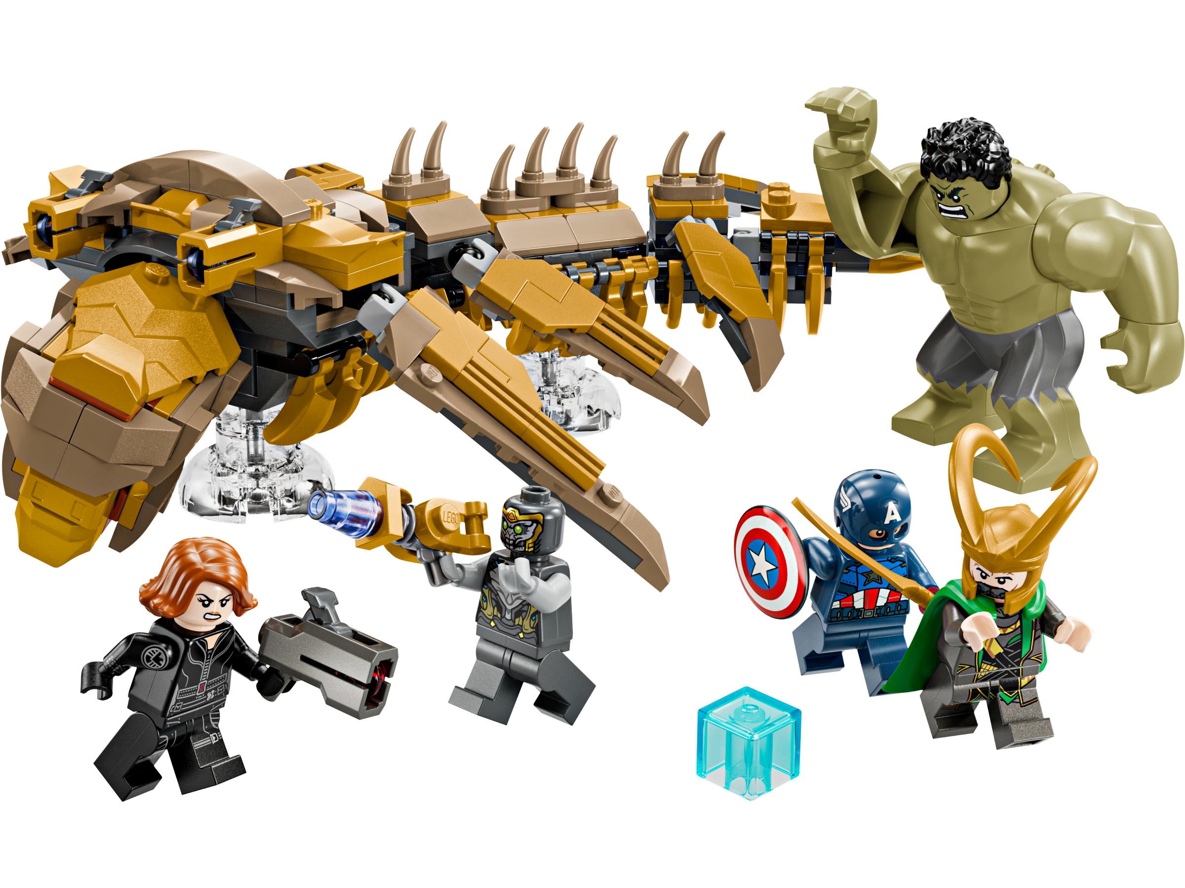 LEGO set 76290-1 The Avengers vs. The Leviathan - Image 1