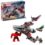 LEGO set 76292-1 Captain America vs. Red Hulk Battle - Image 2