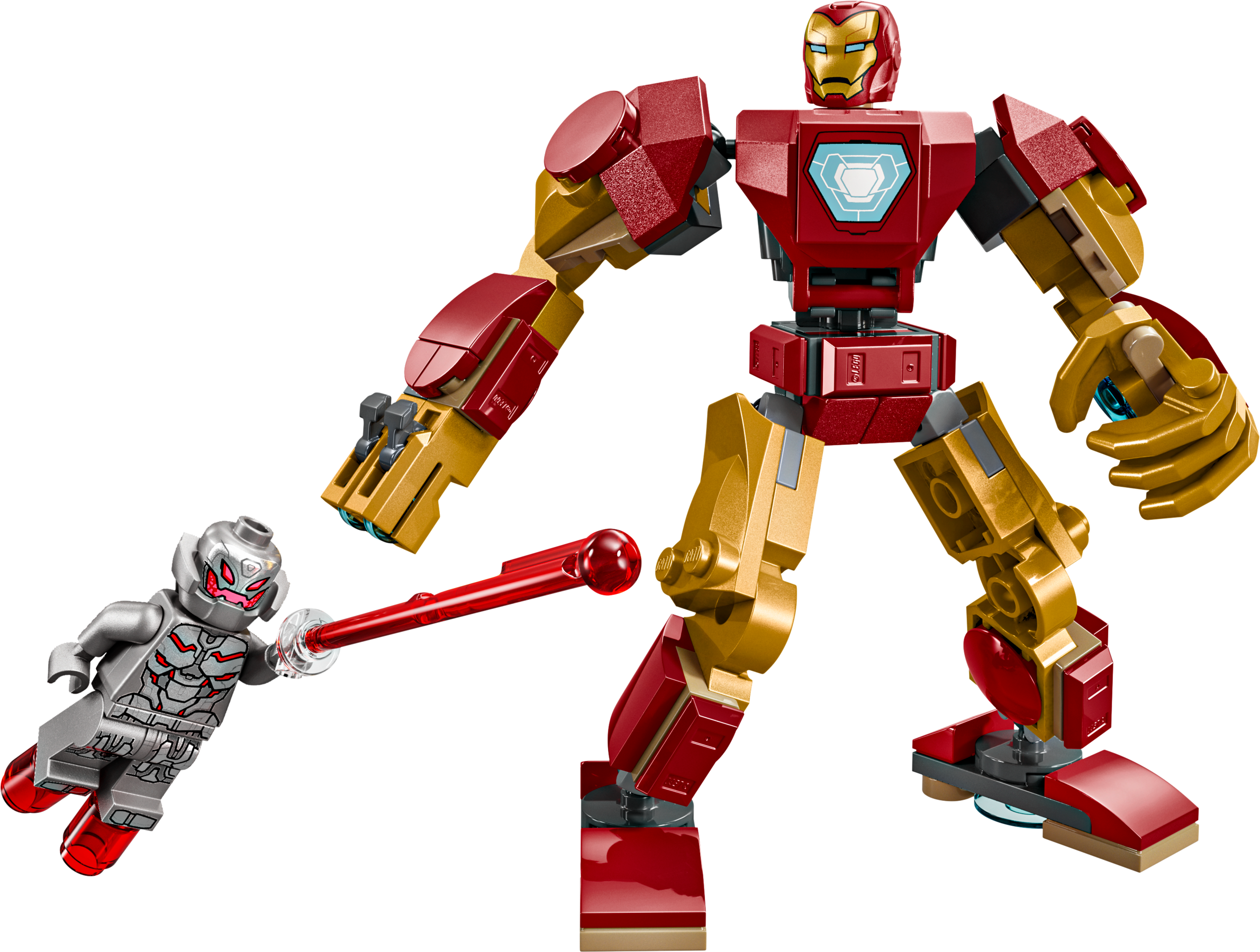 LEGO set 76307-1 Iron Man Mech vs. Ultron - Image 1