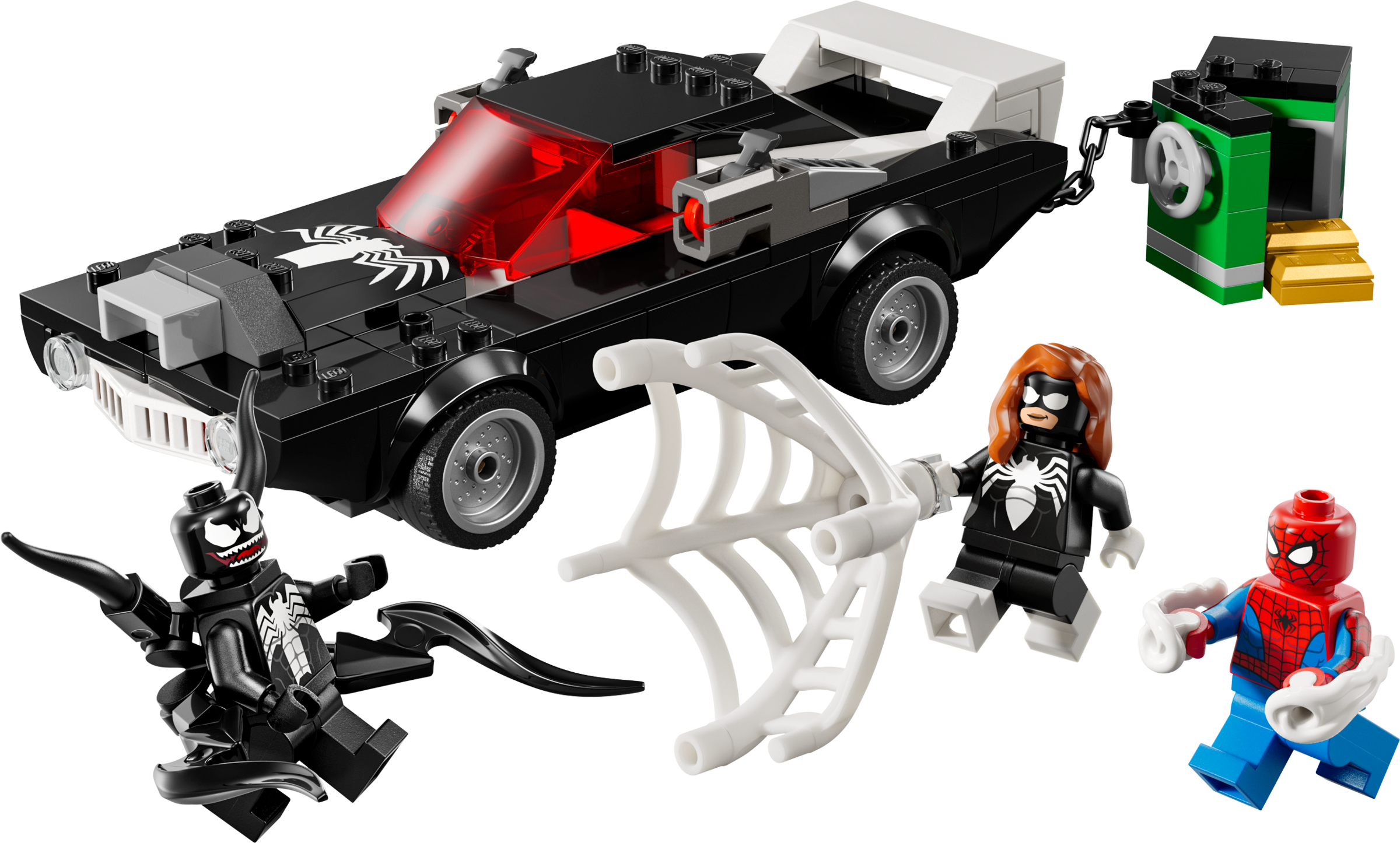LEGO set 76309-1 Spider-Man vs. Venom Muscle Car - Image 1