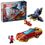 LEGO set 76310-1 Iron Man Car & Black Panther vs. Red Hulk - Image 2