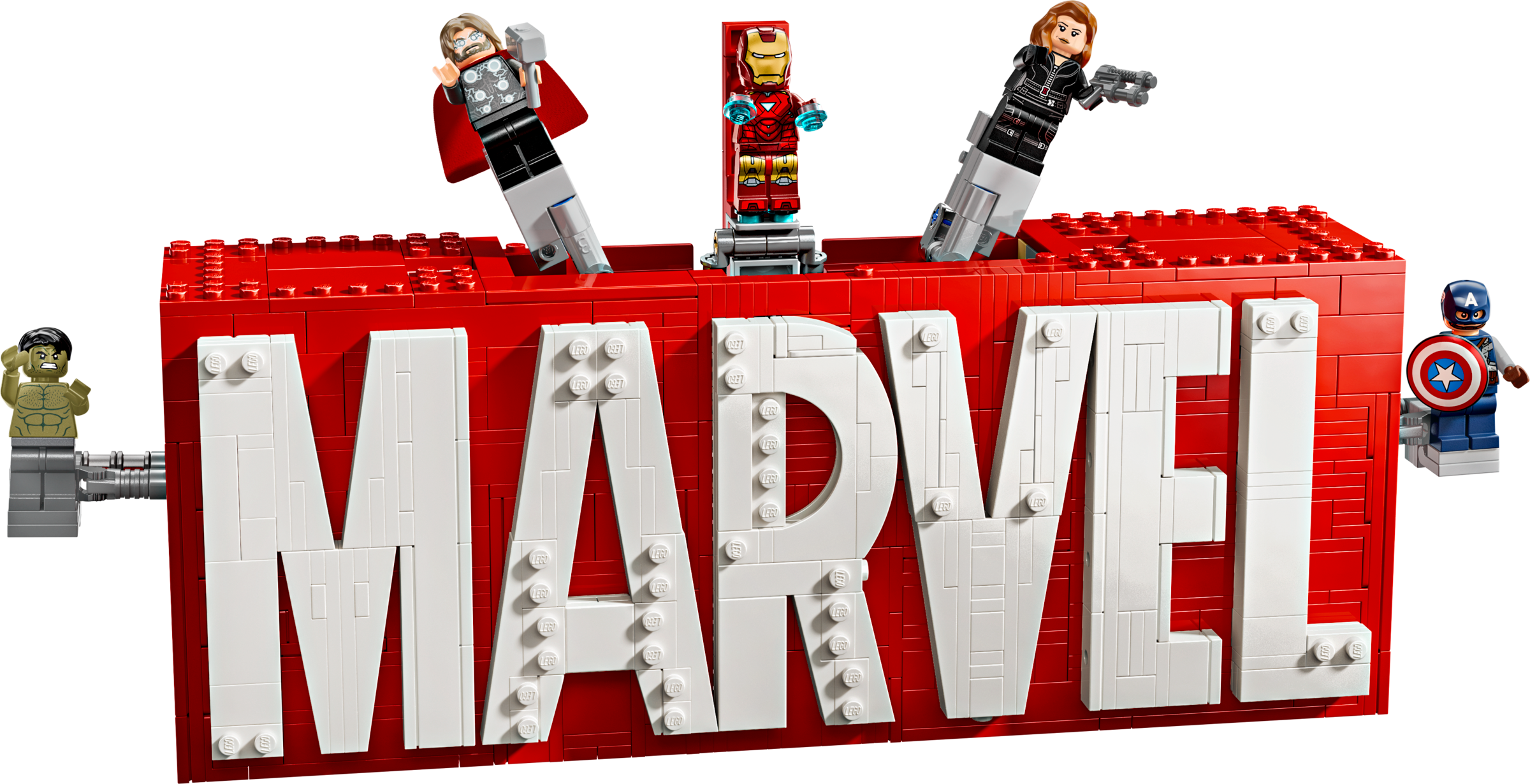 LEGO set 76313-1 MARVEL Logo - Image 1