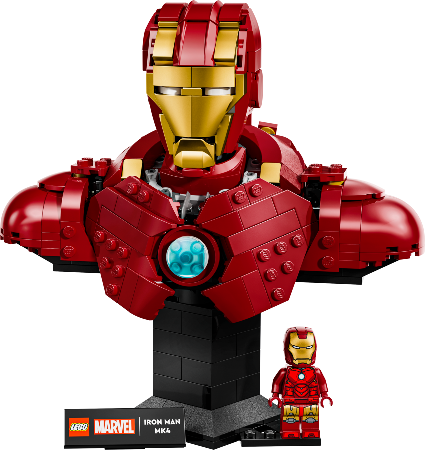 LEGO set 76327-1 Iron Man MK4 Bust - Image 1