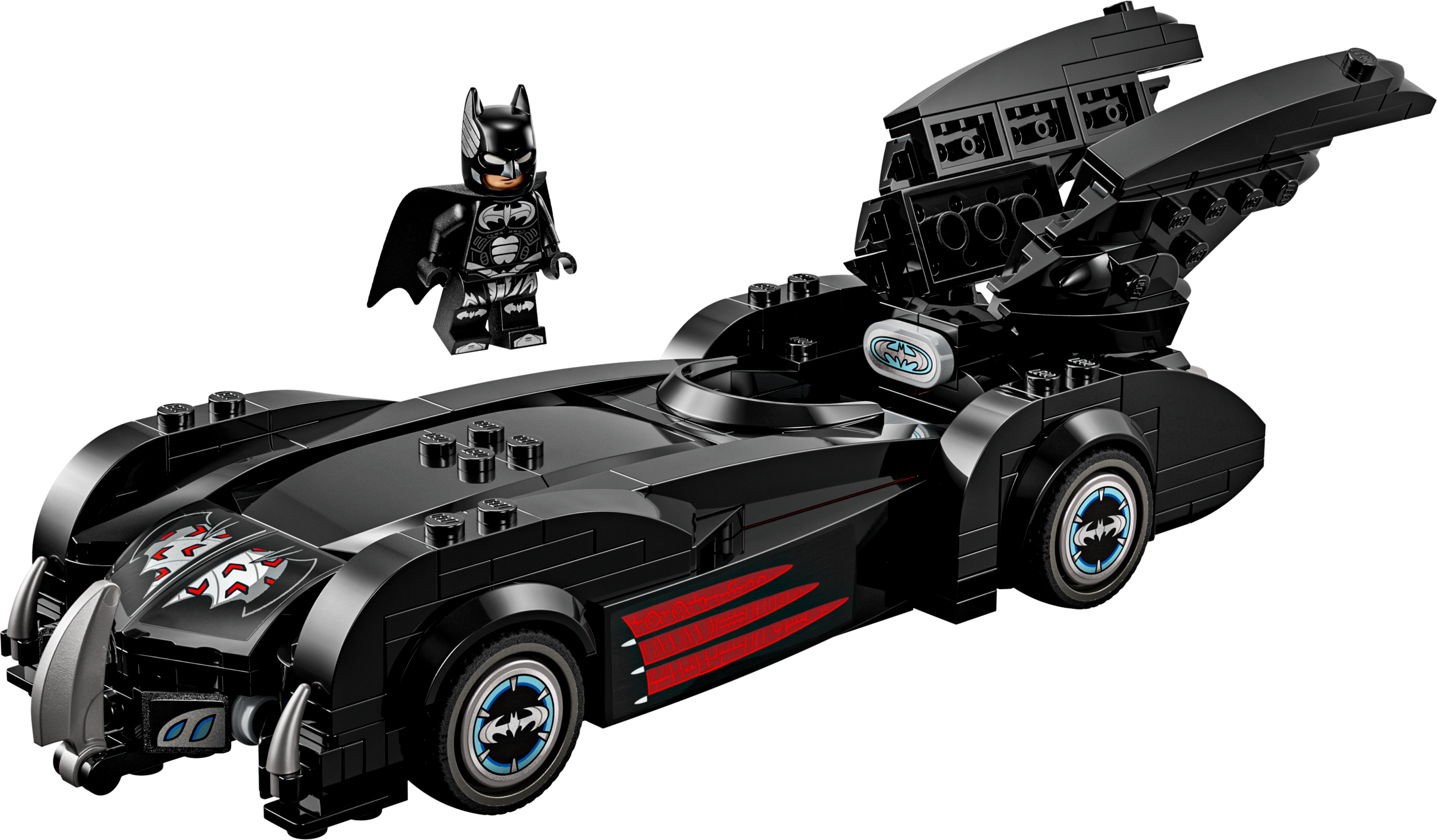 LEGO set 76333-1 Batman & Robin Batmobile - Image 1