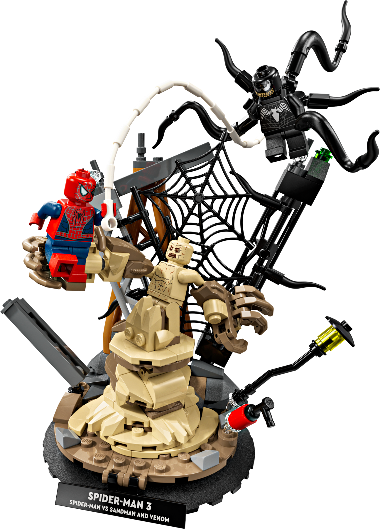 LEGO set 76334-1 Epic Battle: Spider-Man vs. Sandman - Image 1