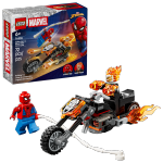 LEGO set 76335-1 Spider-Man vs. Ghost Rider Motorcycle - Image 2
