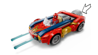 LEGO set 76336-1 Spider-Man Car vs. Venomized Wolverine - Image 5