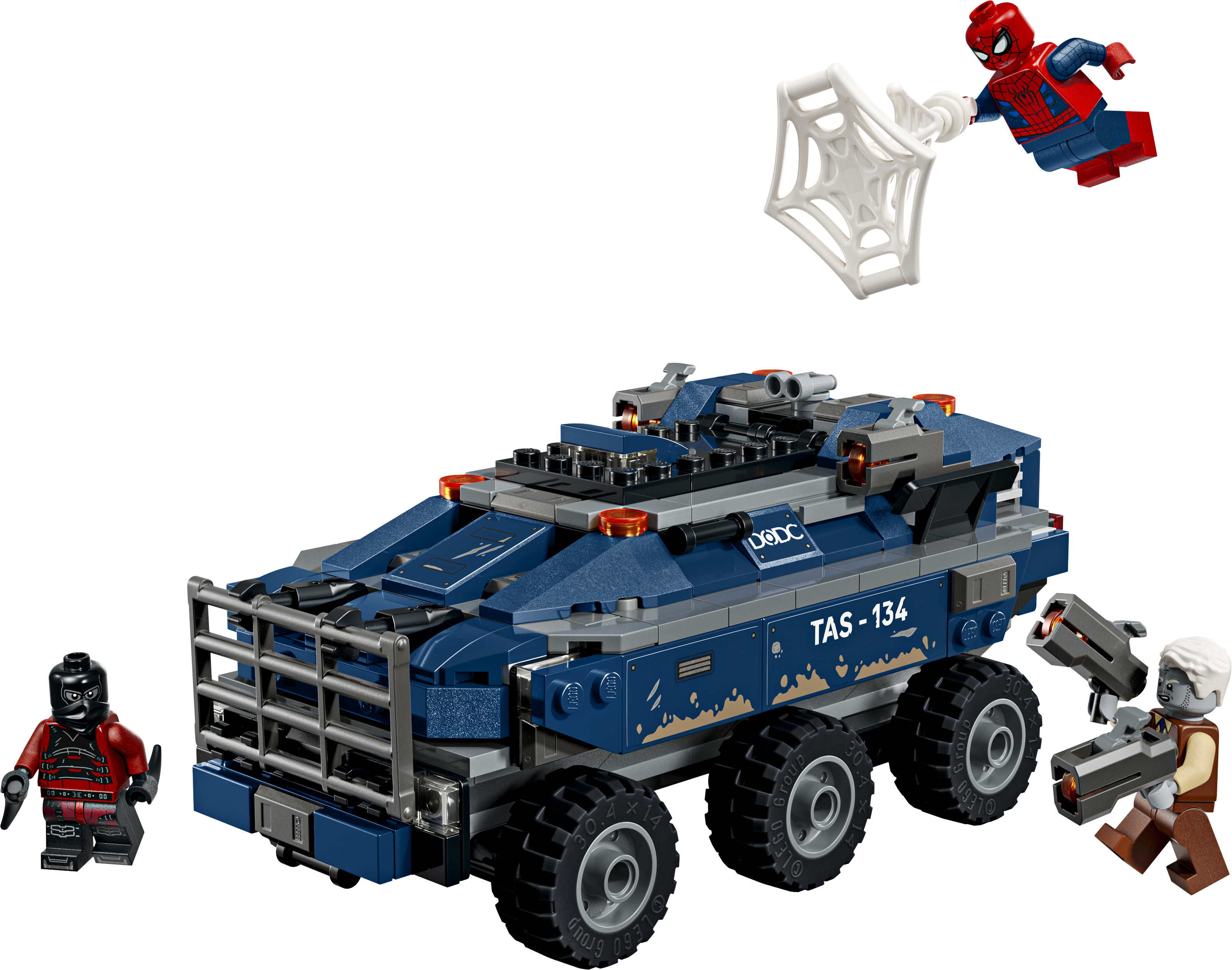 LEGO set 76349-1 Spider-Man Prison Transport Chase - Image 1
