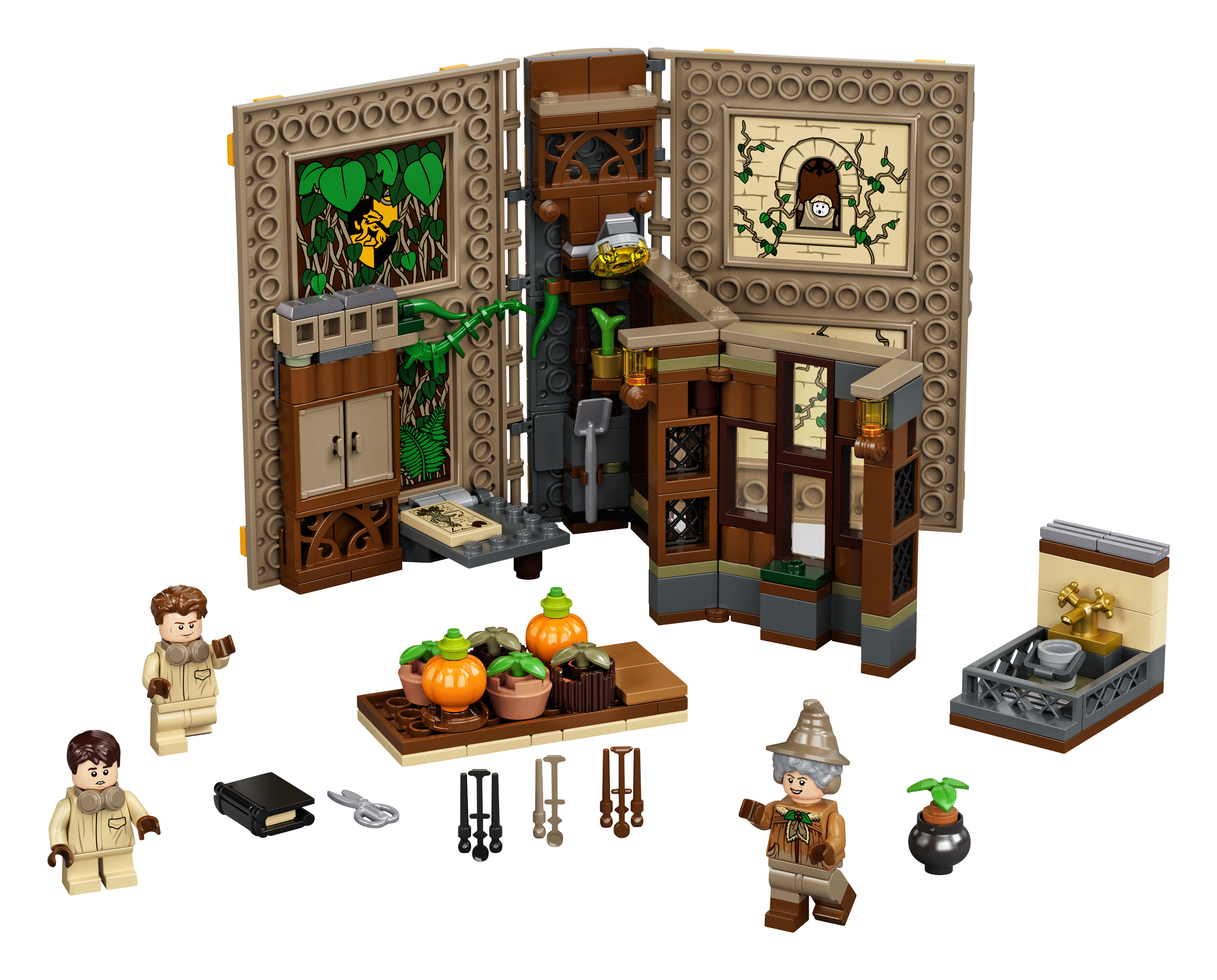 LEGO set 76384-1 Hogwarts Moment: Herbology Class - Image 1