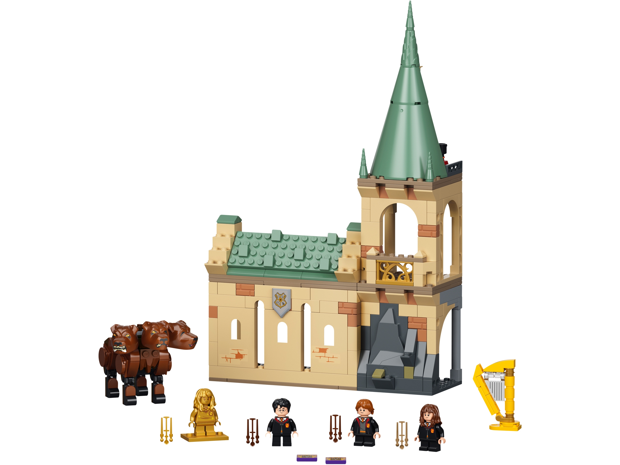 LEGO set 76387-1 Hogwarts: Fluffy Encounter - Image 1