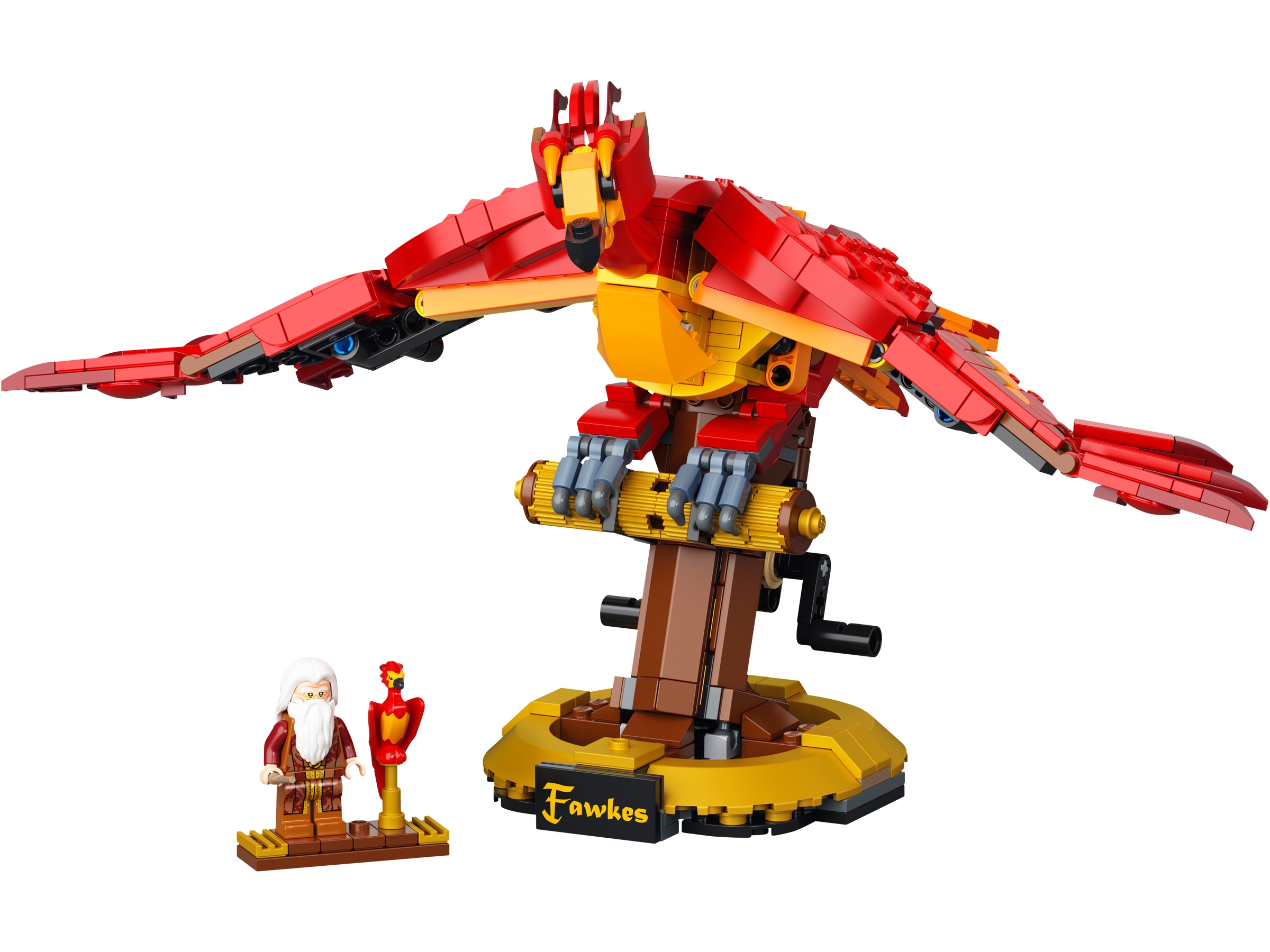LEGO set 76394-1 Fawkes, Dumbledore's Phoenix - Image 1