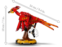 LEGO set 76394-1 Fawkes, Dumbledore's Phoenix - Image 10