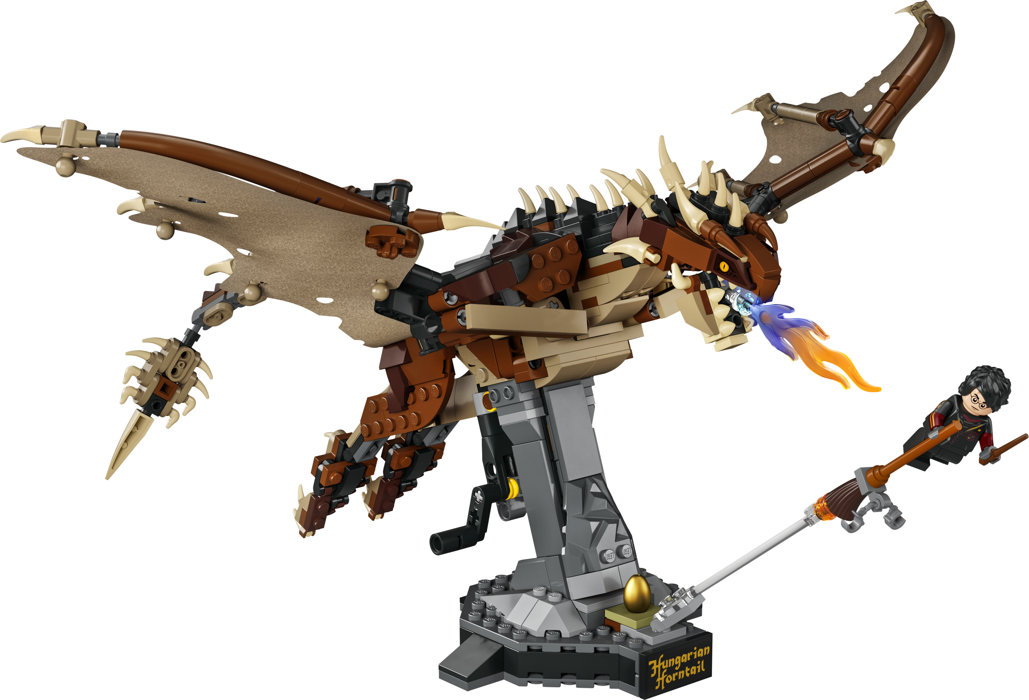 LEGO set 76406-1 Hungarian Horntail Dragon - Image 1