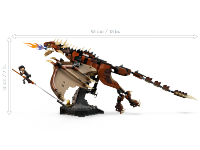LEGO set 76406-1 Hungarian Horntail Dragon - Image 7