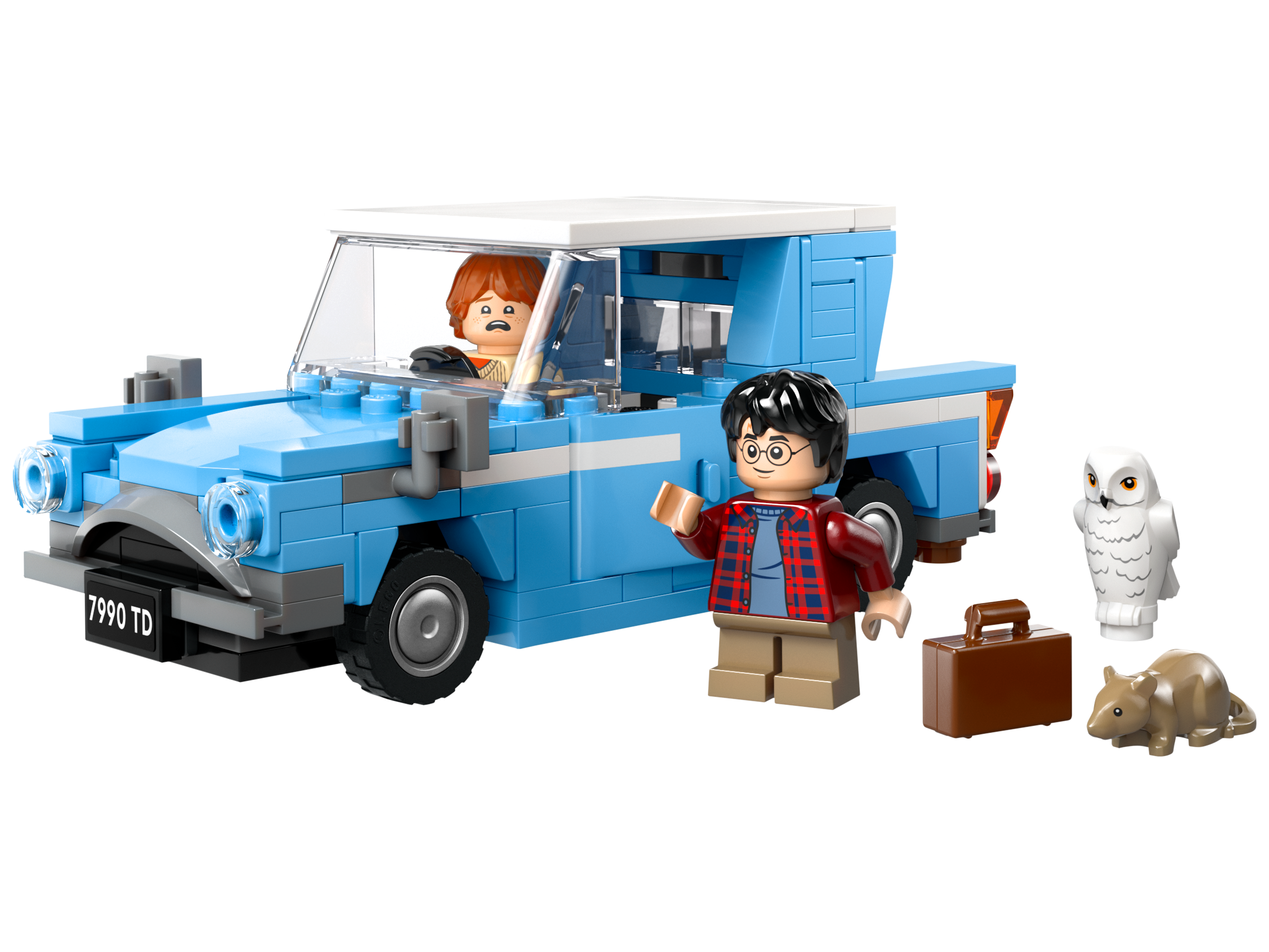 LEGO set 76424-1 Flying Ford Anglia - Image 1