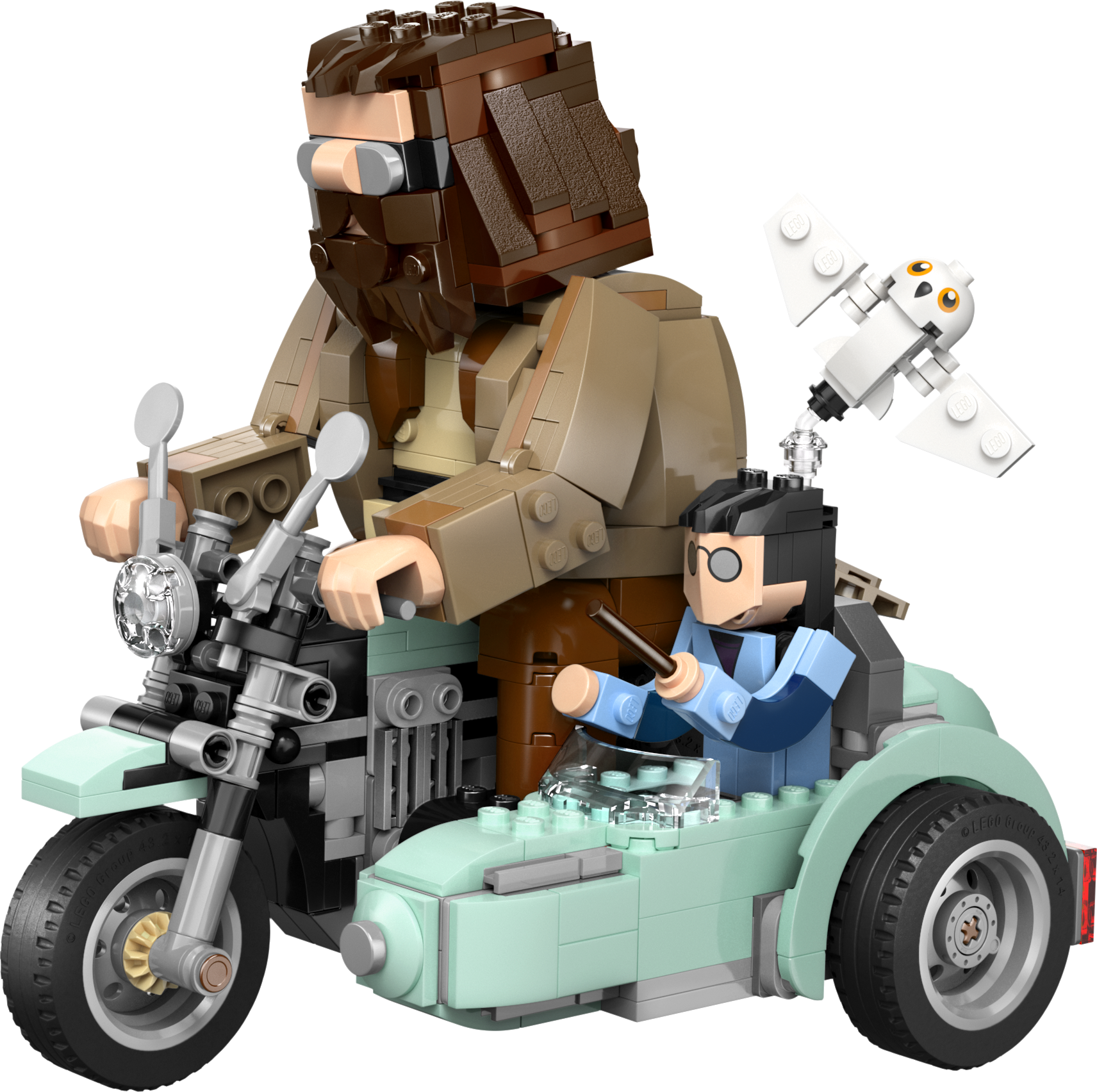LEGO set 76443-1 Hagrid & Harry's Motorcycle Ride - Image 1