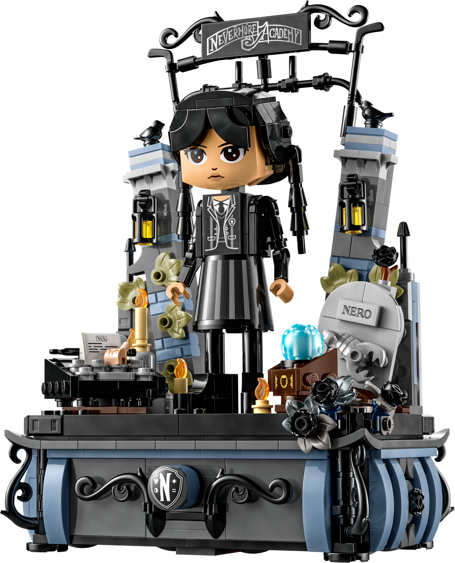 LEGO set 76780-1 Wednesday Addams Figure - Image 1