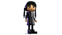 LEGO set 76780-1 Wednesday Addams Figure - Image 5