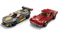 LEGO set 76903-1 Chevrolet Corvette C8.R Race Car and 1969 Chevrolet Corvette - Image 5