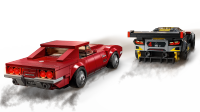 LEGO set 76903-1 Chevrolet Corvette C8.R Race Car and 1969 Chevrolet Corvette - Image 6