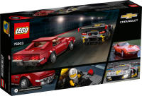 LEGO set 76903-1 Chevrolet Corvette C8.R Race Car and 1969 Chevrolet Corvette - Image 9
