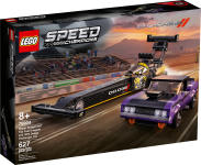 LEGO set 76904-1 Mopar Dodge//SRT Top Fuel Dragster and 1970 Dodge Challenger T/A - Image 2