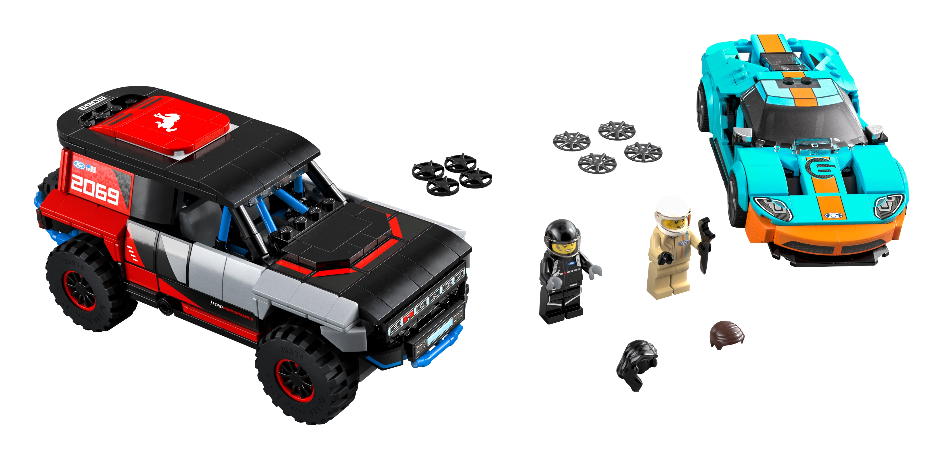 LEGO set 76905-1 Ford GT Heritage Edition and Bronco R - Image 1