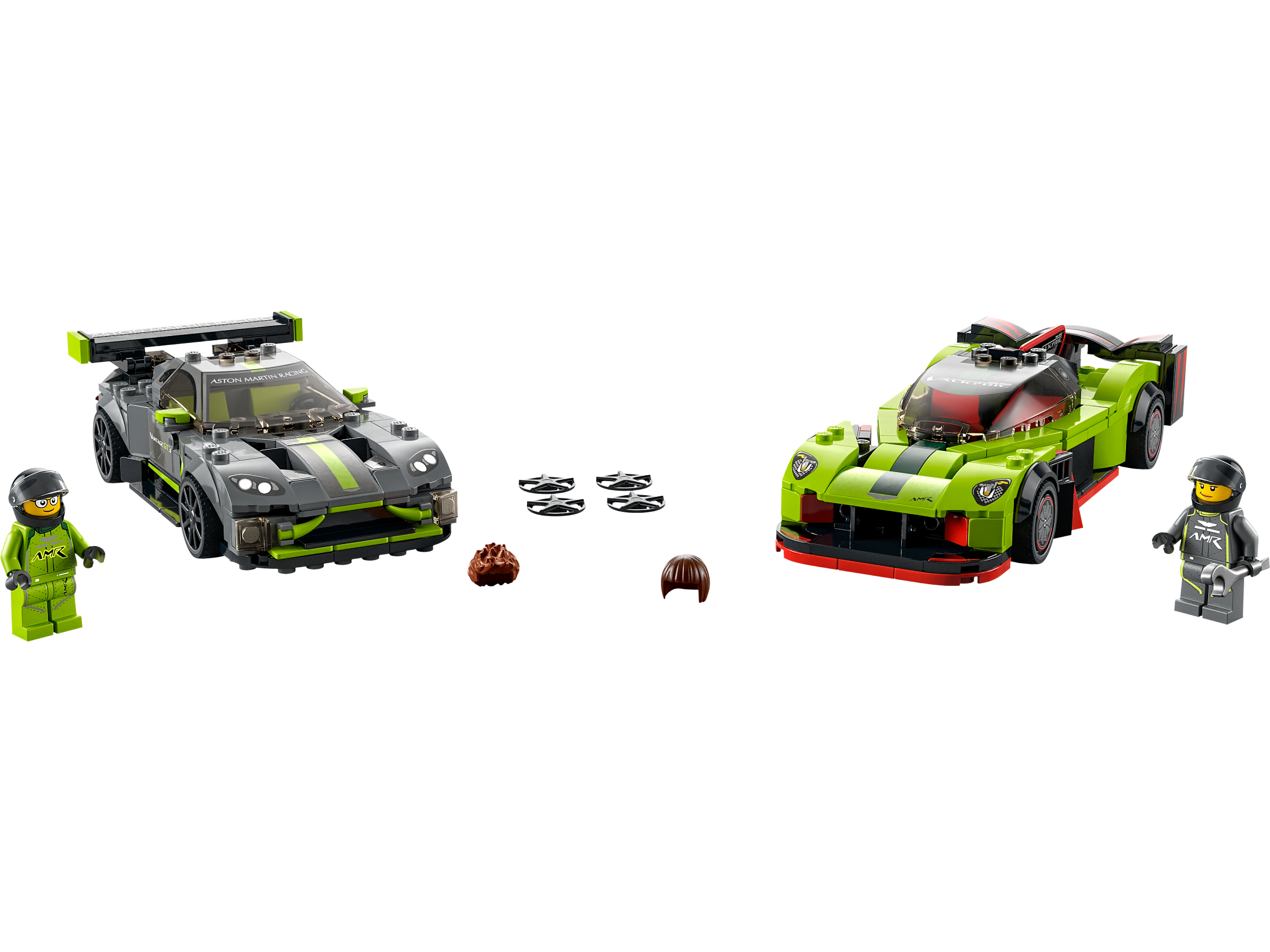 LEGO set 76910-1 Aston Martin Valkyrie AMR Pro and Aston Martin Vantage GT3 - Image 1