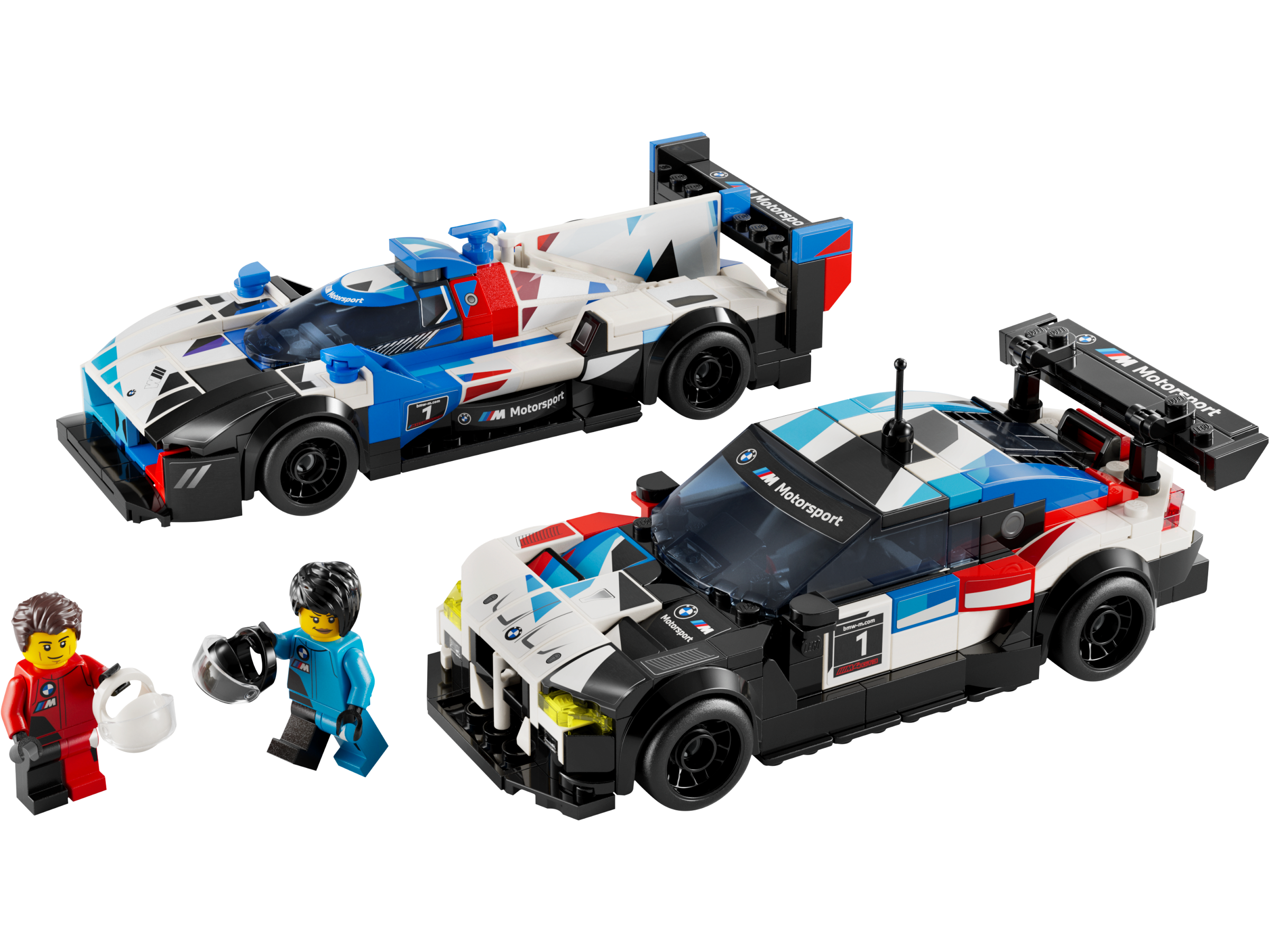 LEGO set 76922-1 BMW M4 GT3 & BMW M Hybrid V8 Race Cars - Image 1