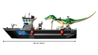 LEGO set 76942-1 Baryonyx Dinosaur Boat Escape - Image 3