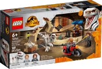 LEGO set 76945-1 Atrociraptor Dinosaur: Bike Chase - Image 2