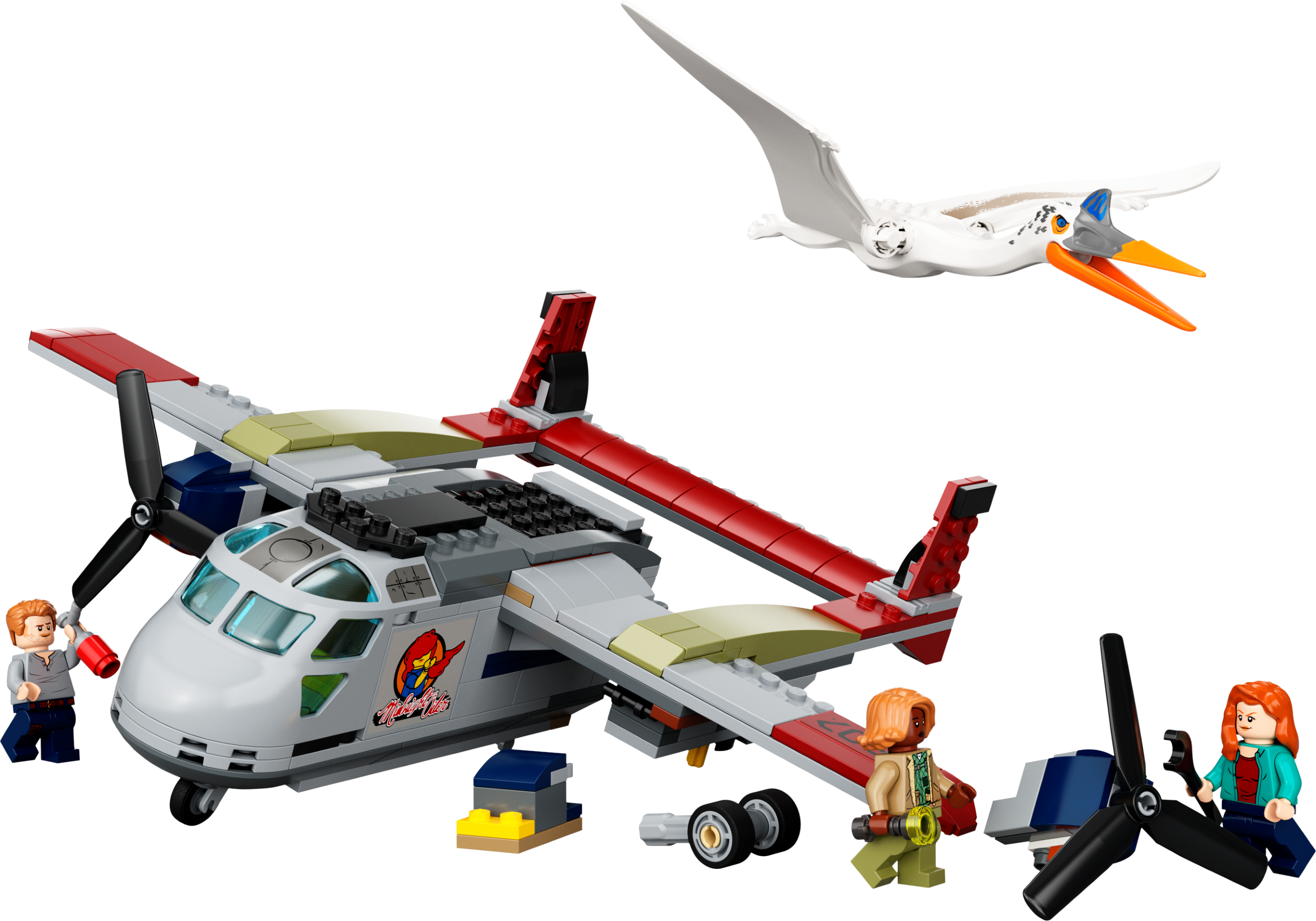 LEGO set 76947-1 Quetzalcoatlus Plane Ambush - Image 1