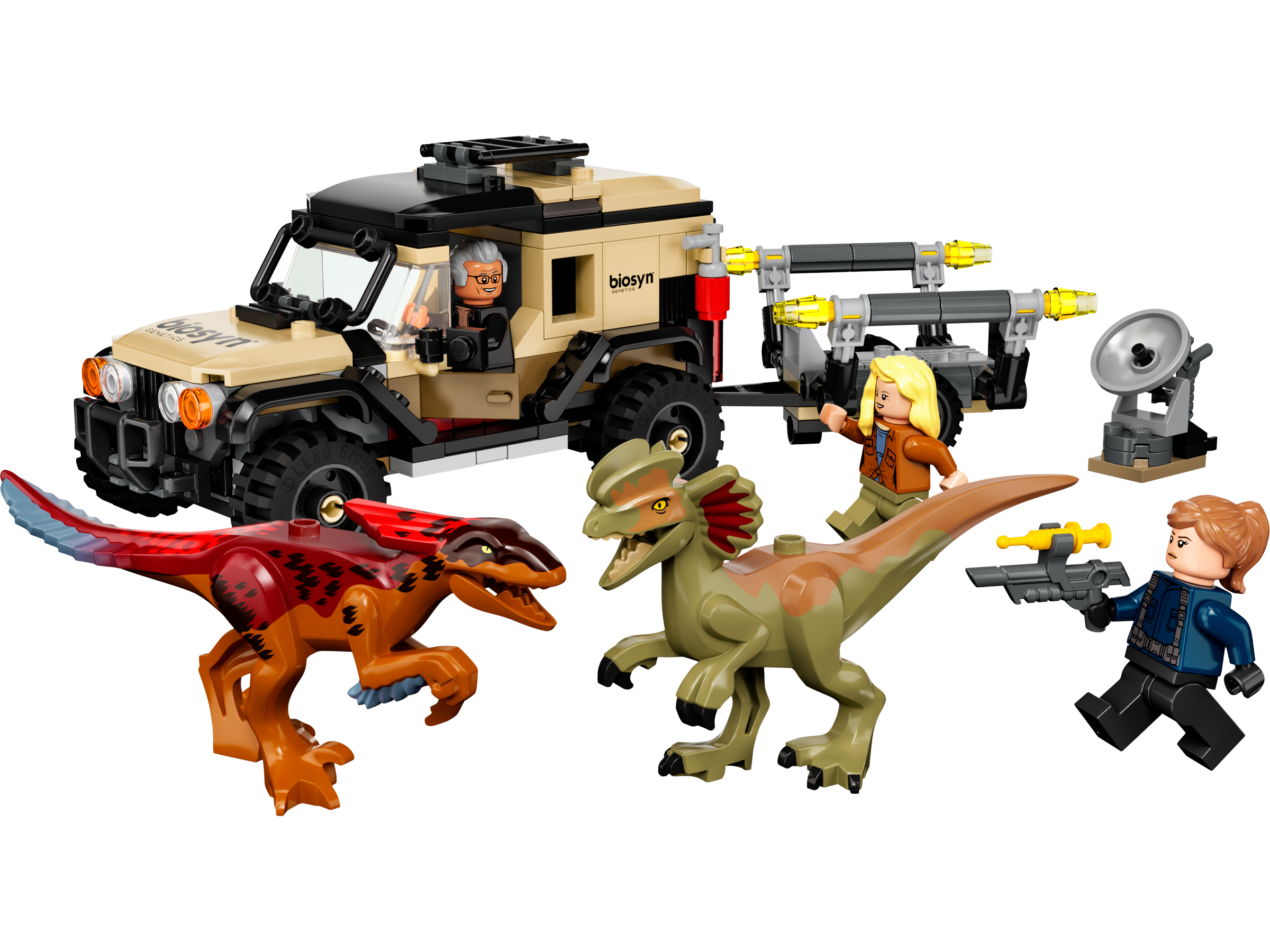 LEGO set 76951-1 Pyroraptor & Dilophosaurus Transport - Image 1