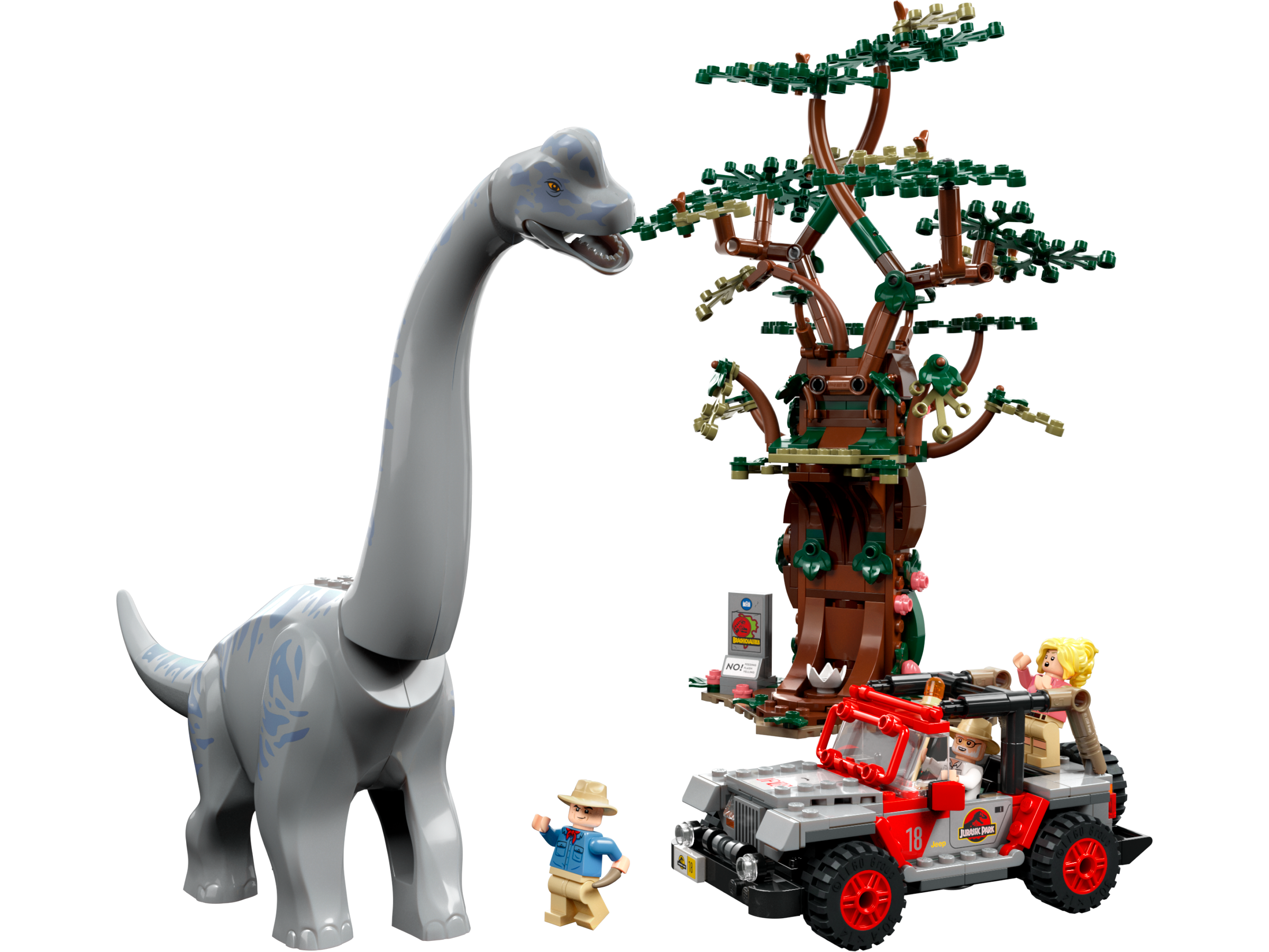 LEGO set 76960-1 Brachiosaurus Discovery - Image 1