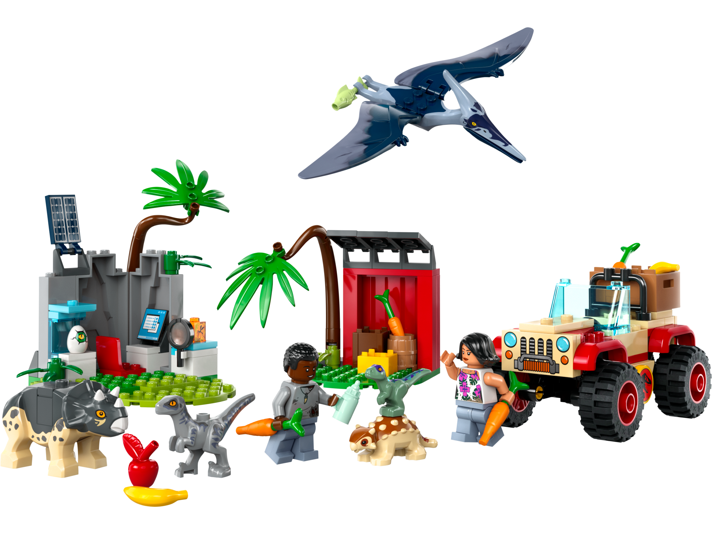 LEGO set 76963-1 Baby Dinosaur Rescue Center - Image 1