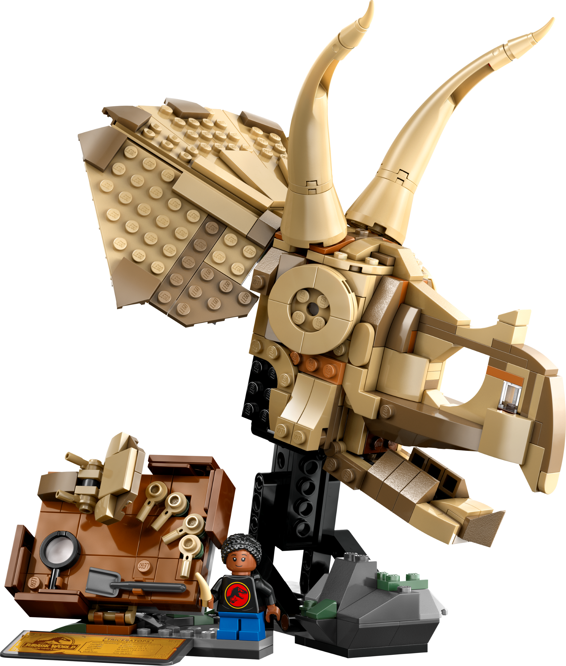 LEGO set 76969-1 Dinosaur Fossils: Triceratops Skull - Image 1