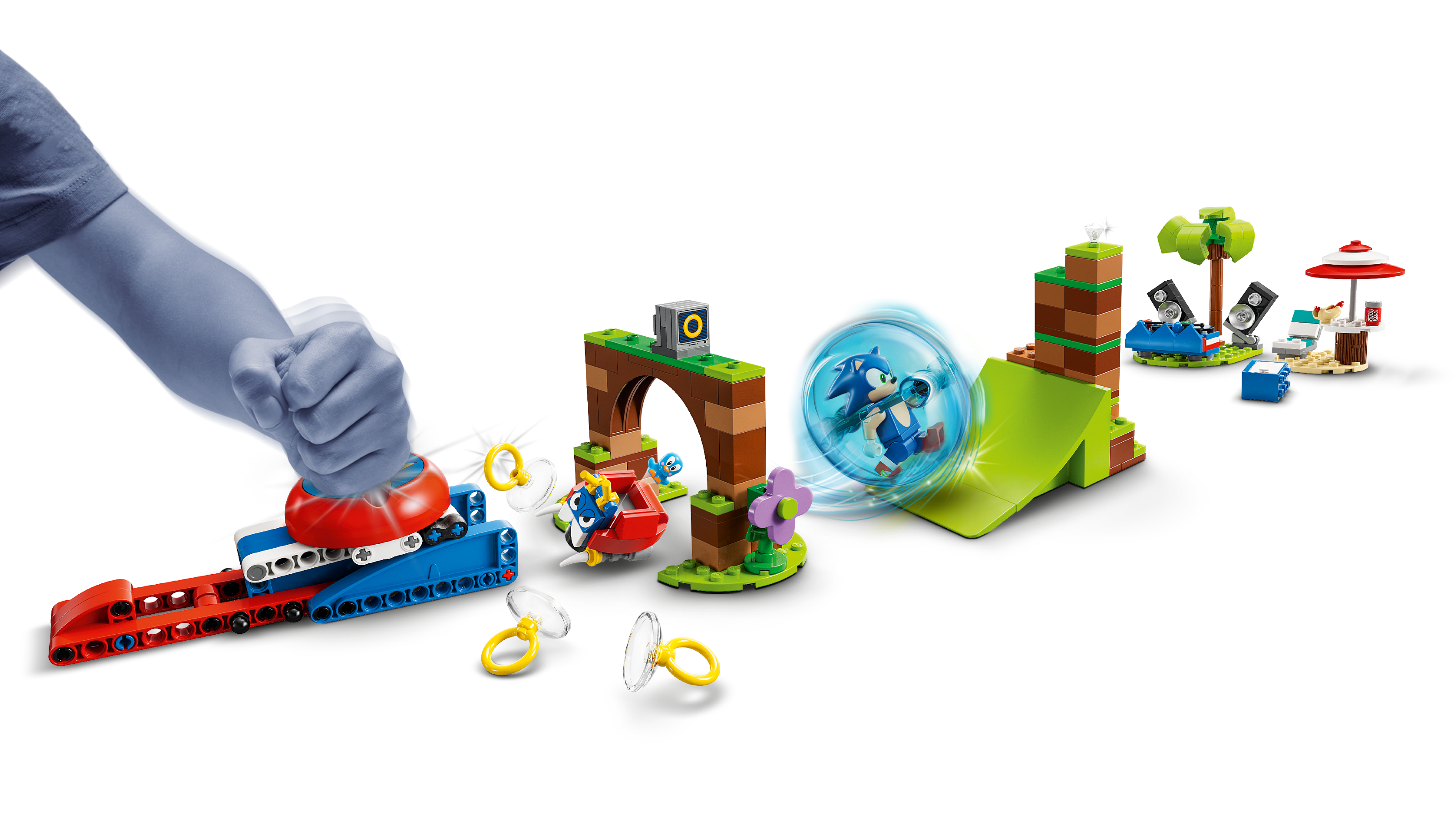 LEGO set 76990-1 Sonic's Speed Sphere Challenge - Image 1
