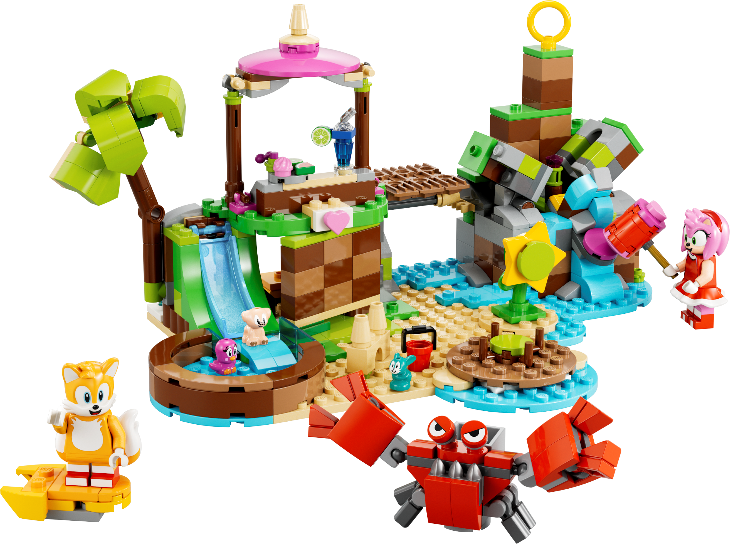LEGO set 76992-1 Amy's Animal Rescue Island - Image 1