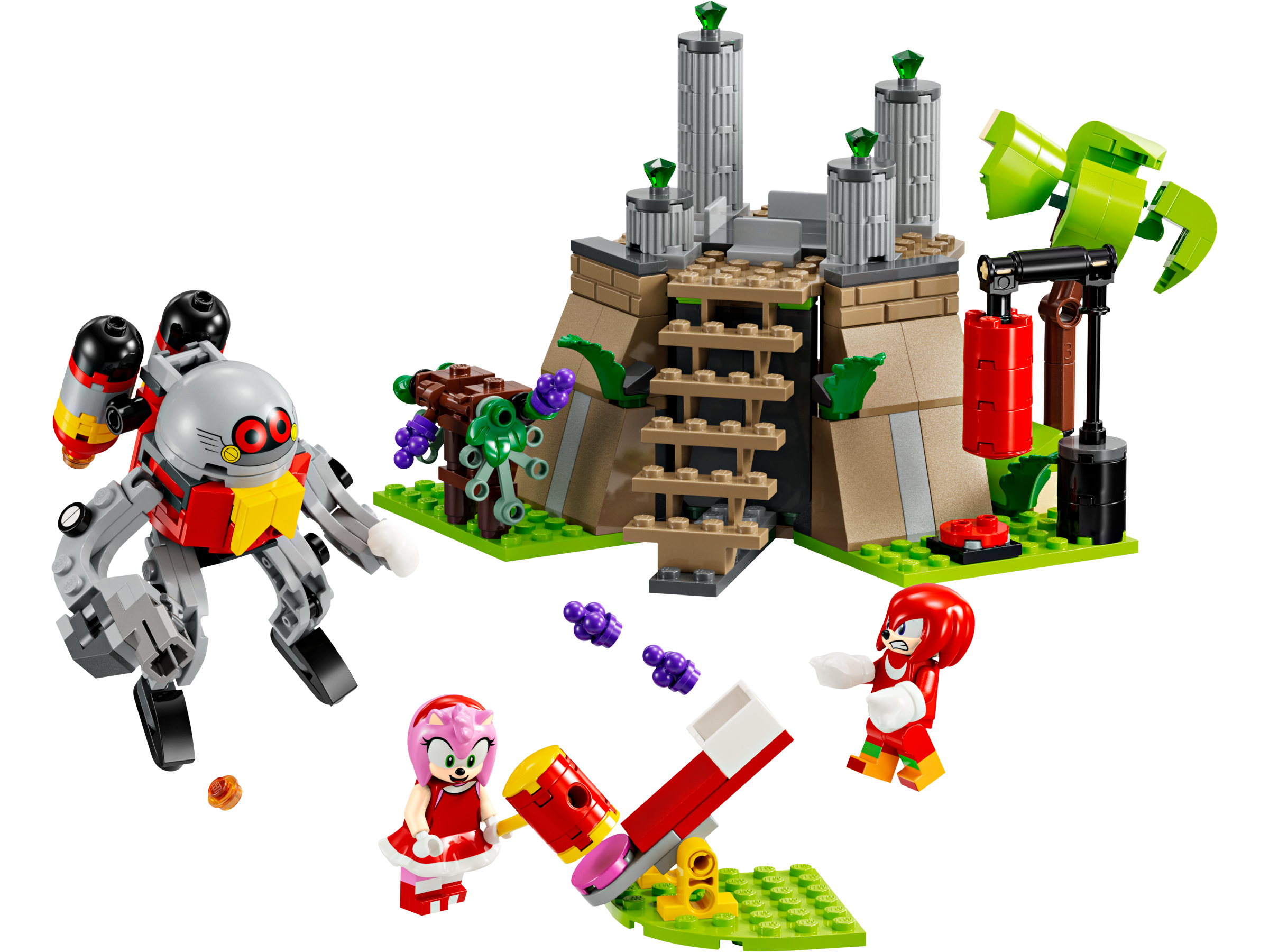 LEGO set 76998-1 Knuckles and the Master Emerald Shrine - Image 1