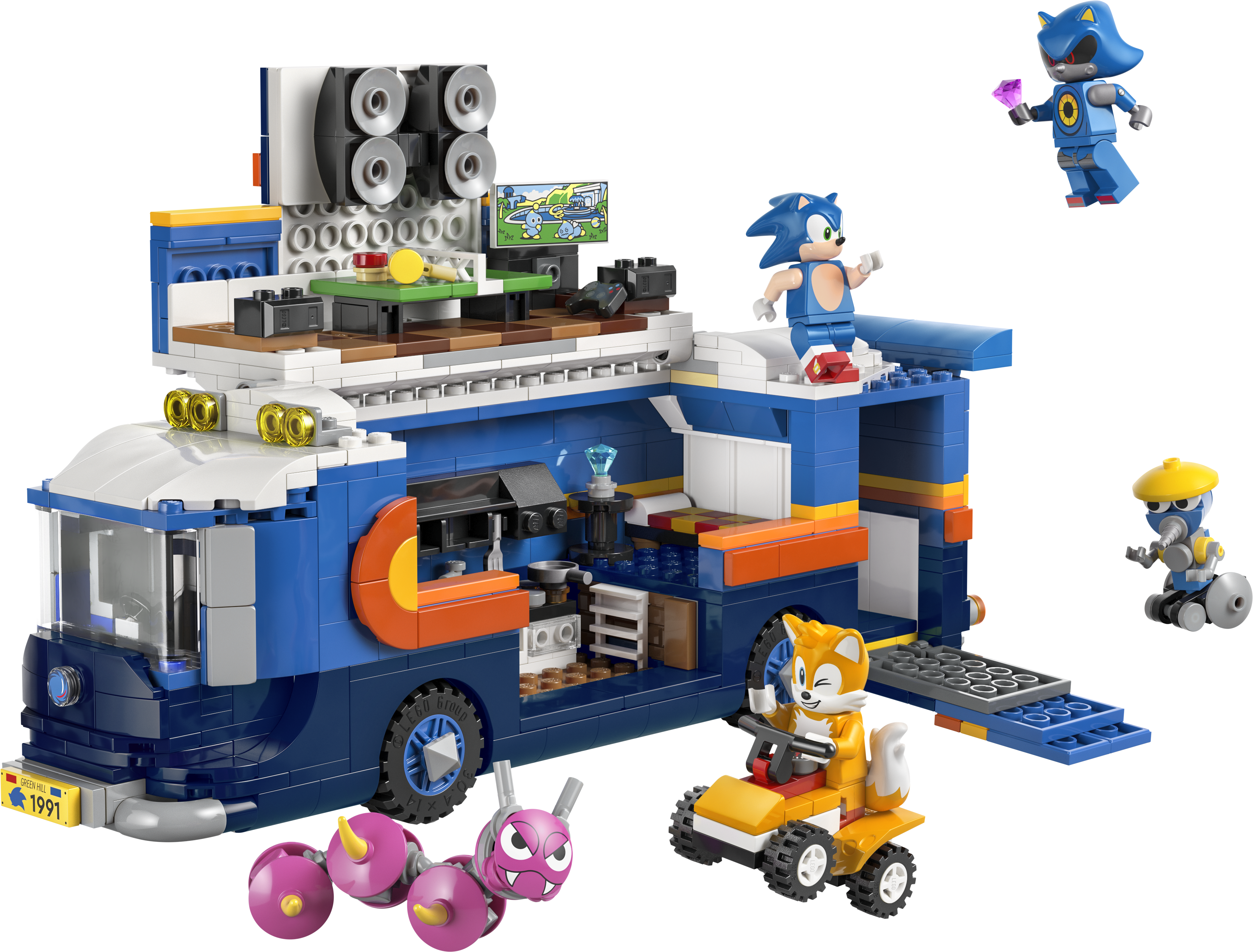 LEGO set 77006-1 Team Sonic Command Truck - Image 1