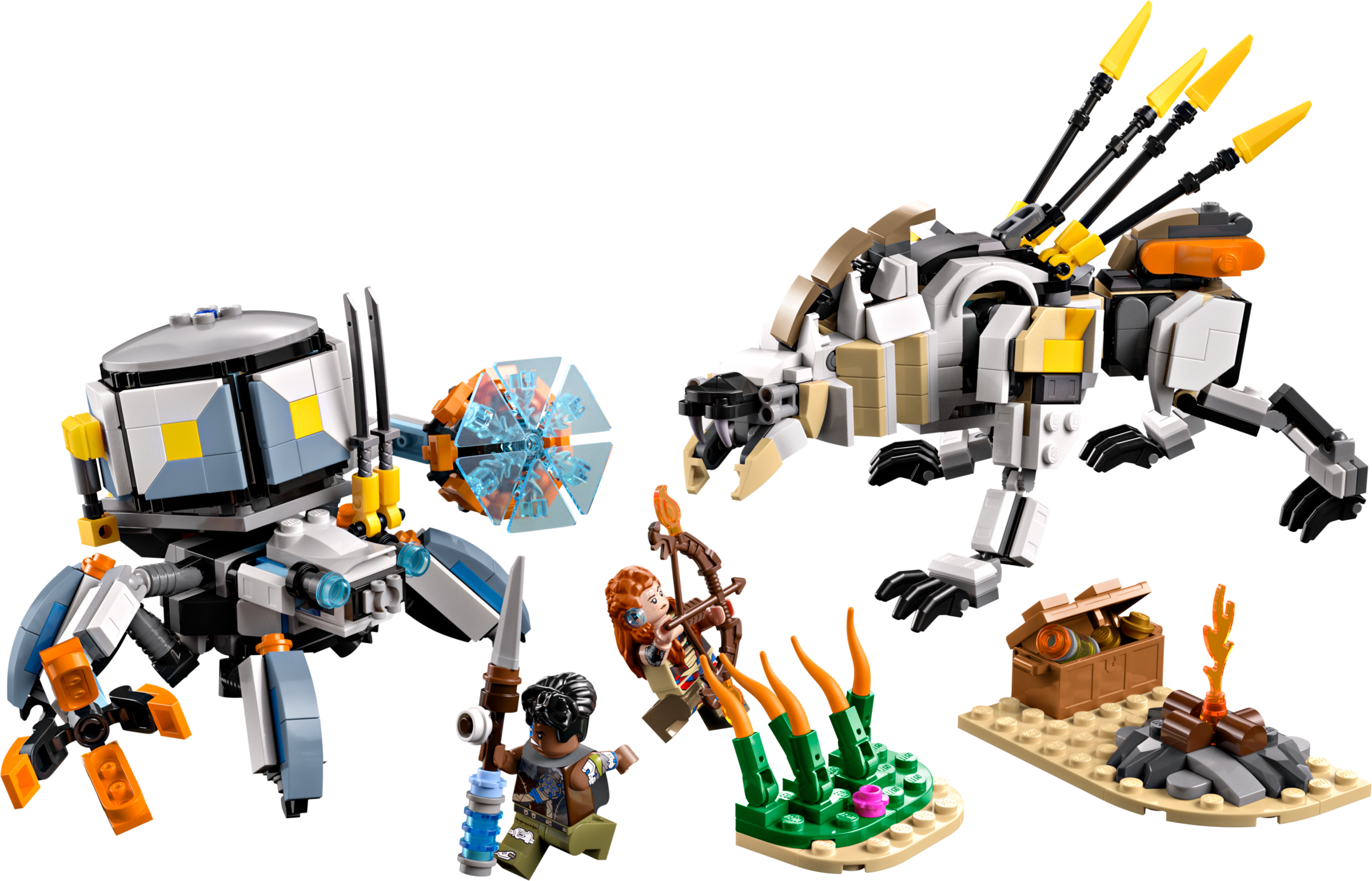 LEGO set 77037-1 Aloy & Varl vs. Shell-Walker & Sawtooth - Image 1
