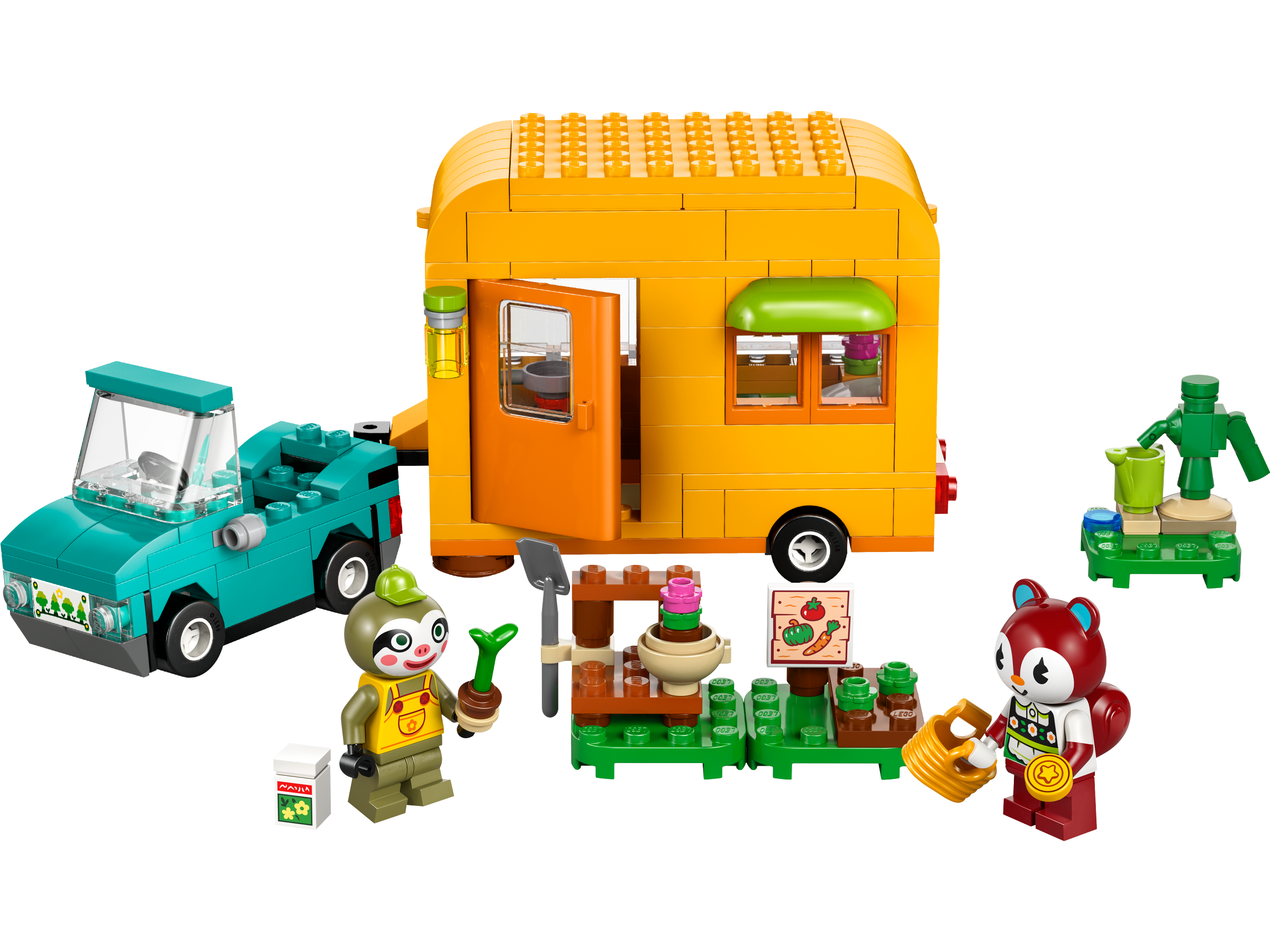LEGO set 77054-1 Leif's Caravan & Garden Shop - Image 1